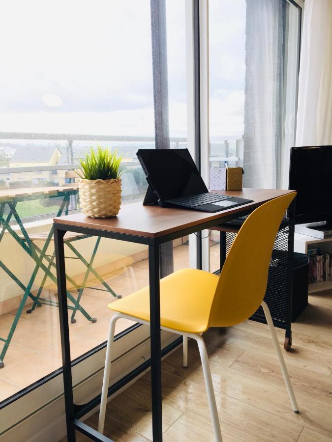 Bleu Sale - F2 Courseulles Avec Balcon Leilighet Eksteriør bilde